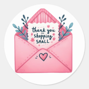 Adesivo Obrigado, Stickers