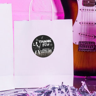 Adesivo Obrigado Última Turnê Punk Rock