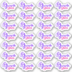 Adesivo Obrigado - Vinyl Sticker