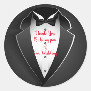 Adesivo Obrigado Wedding você