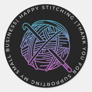 ADESIVO OBRIGADO, YARN STICKERS