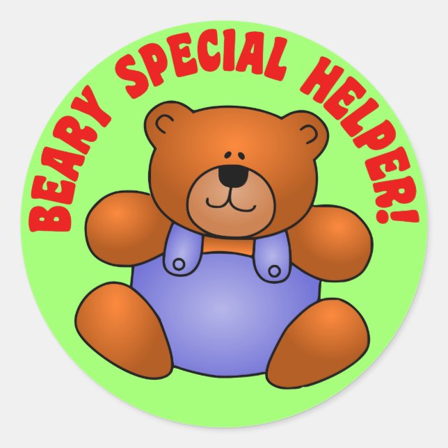 Adesivo Obrigados bonitos para um Voluntário Auxiliar Muit (Frente)