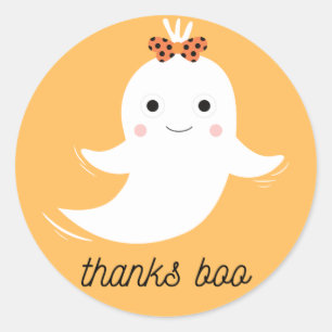 Adesivo Obrigados Boo Sticker