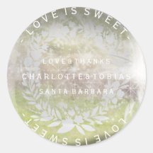 Obrigados De Casamento Personalizados Vidro Verde