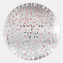 Obrigados de Casamento Rosa Rosa Rosa, Prata do Co