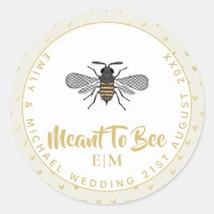 Adesivo Obrigados De Chás de panela De Casamento De BEE M