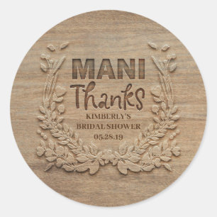 Adesivo Obrigados Mani - Obrigado Russo