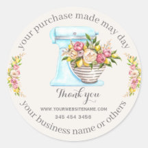 Obrigados para a compra, pequenas empresas de pada