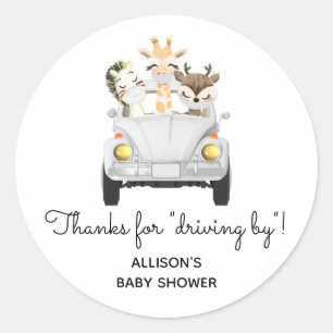 Adesivo Obrigados para conduzir animais em Máscaras Marca