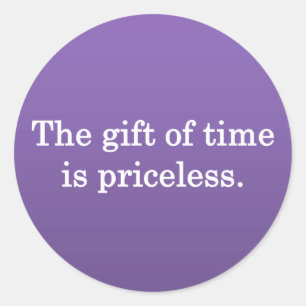 Adesivo Obrigados para o seu tempo