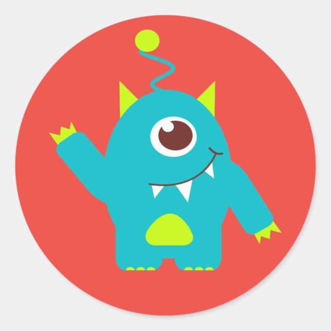 Adesivo Obrigados para os próximos filhos alienígena vinhe (Frente)