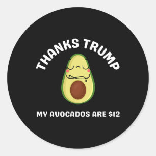 Adesivo Obrigados Trump My Avocados É $12 Anti Trump Terri