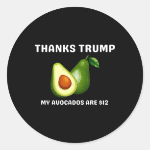 Adesivo Obrigados Trump My Avocados É $12 Anti Trump Terri