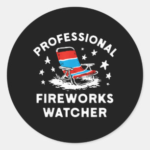 Adesivo Observador Profissional de Fogos de Artifício Engr