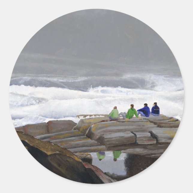 Adesivo Observadores de Ondas (Frente)