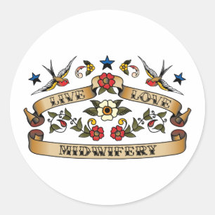 Adesivo Obstetrícia viva do amor