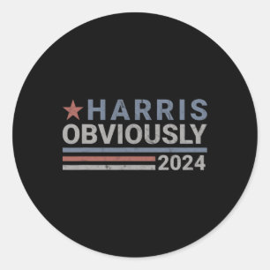 Adesivo Obviamente - Kamala 2024