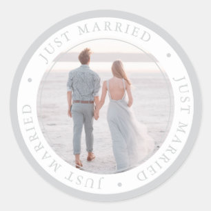 Adesivo Ocasião de casamento com foto personalizada simple