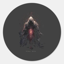 Adesivo Occult Figure Dark Art