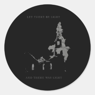 Adesivo Occulto Burning Church Atheist Satã Diabo Antichri