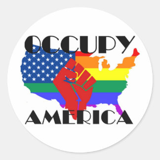 Adesivo Occupy America - LGBTQ
