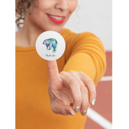 Adesivo Oceanic Whisper Manatee, custom