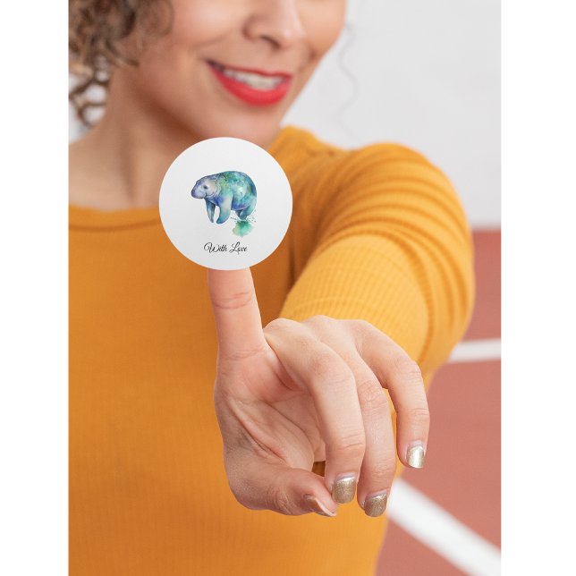 Adesivo Oceanic Whisper Manatee, custom (Criador carregado)