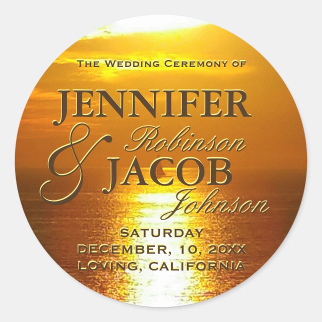 Adesivo Oceano Sunset (Frente)