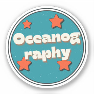 Adesivo Oceanografia