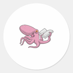 Adesivo Octopus como Nerd do Livro
