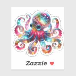 Adesivo Octopus de brilho místico
