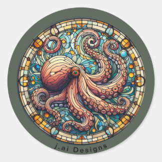 Adesivo Octopus Medallion