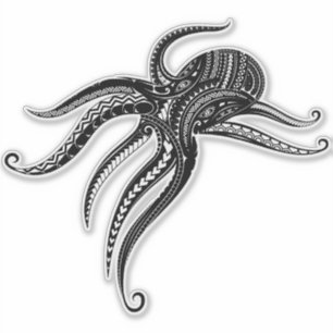 Adesivo OCTOPUS POLYNESIAN TRIBAL Blade