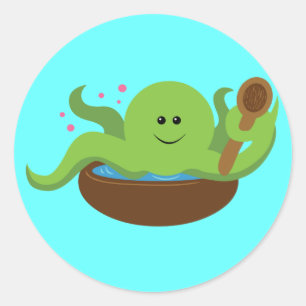 Adesivo Octopus Soup