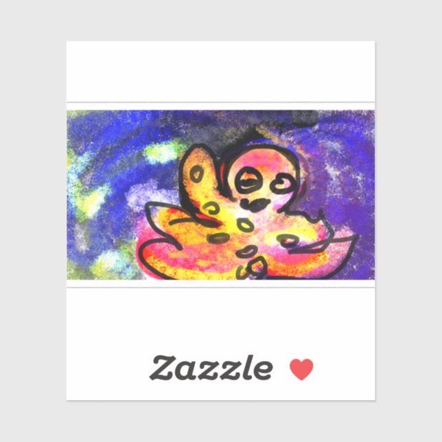 Adesivo Octopus wave (Folha)