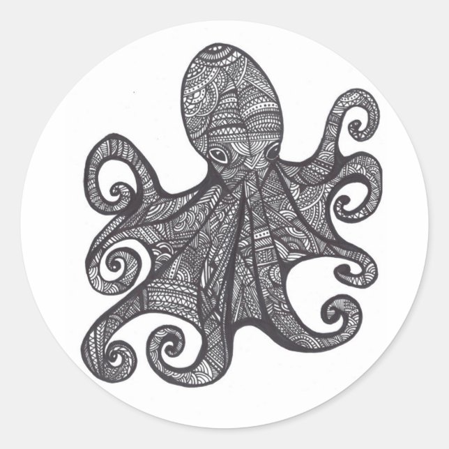 Adesivo OctoZen (Frente)