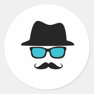 Adesivo Óculos de calor bigode