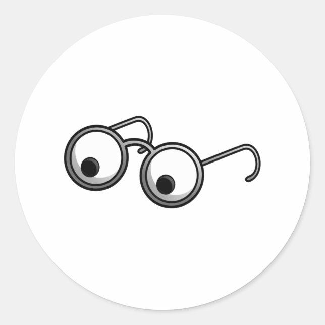 Adesivo Óculos de desenho (Frente)