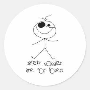 Adesivo Óculos de segurança