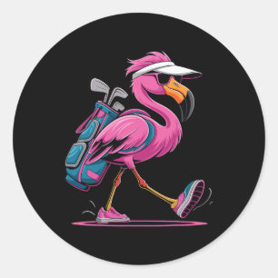 Adesivo Óculos de Sol de Golfe Ping Flamingo Mulher Senhor