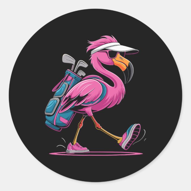 Adesivo Óculos de Sol de Golfe Ping Flamingo Mulher Senhor (Frente)