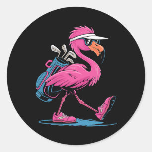 Adesivo Óculos de Sol de Golfe Ping Flamingo Mulher Senhor