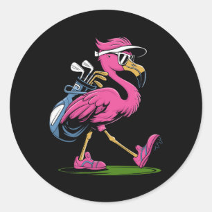 Adesivo Óculos de Sol de Golfe Ping Flamingo Mulher Senhor