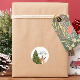 Adesivo Ocultando o Natal do Cão