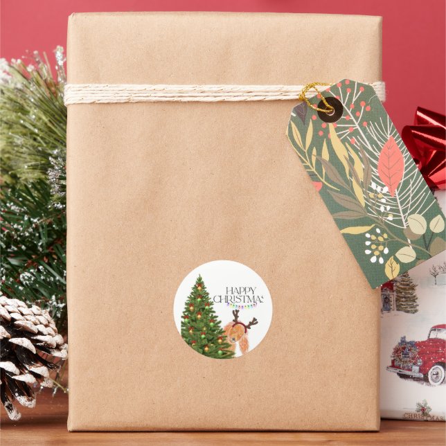 Adesivo Ocultando o Natal do Cão (Feriado)