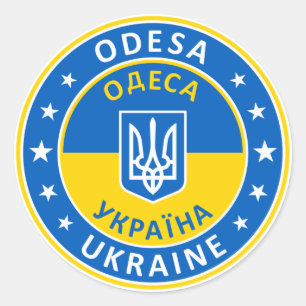 Adesivo Odesa Ucrânia