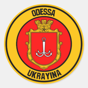 Adesivo Odessa Round Emblem