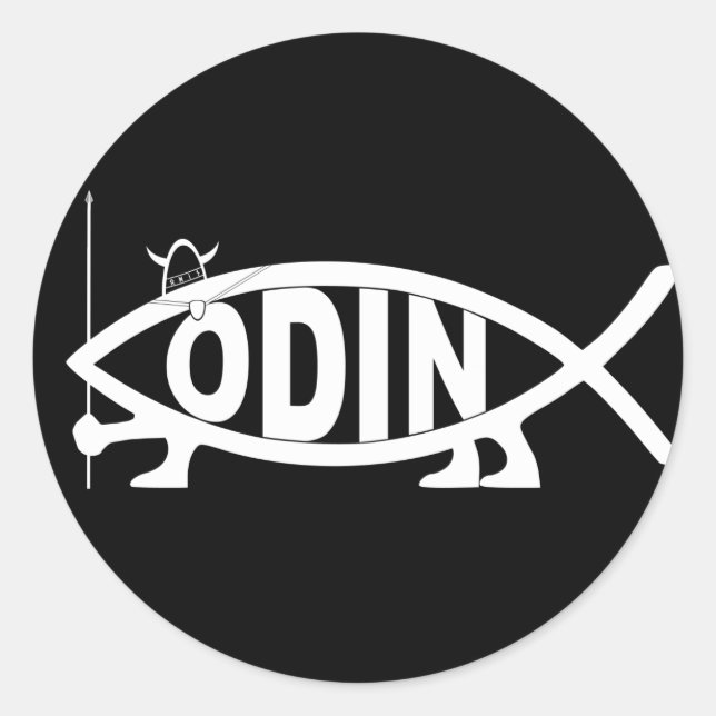 Adesivo Odin Fish (Frente)