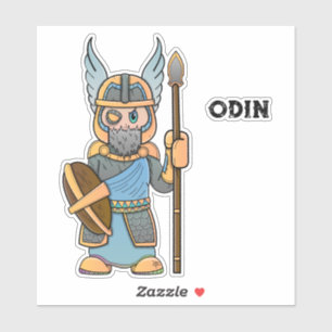 Adesivo Odin Norse Mythology