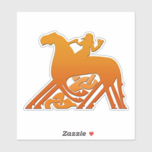 Adesivo Odin Riding on Sleipner Viking Mythology